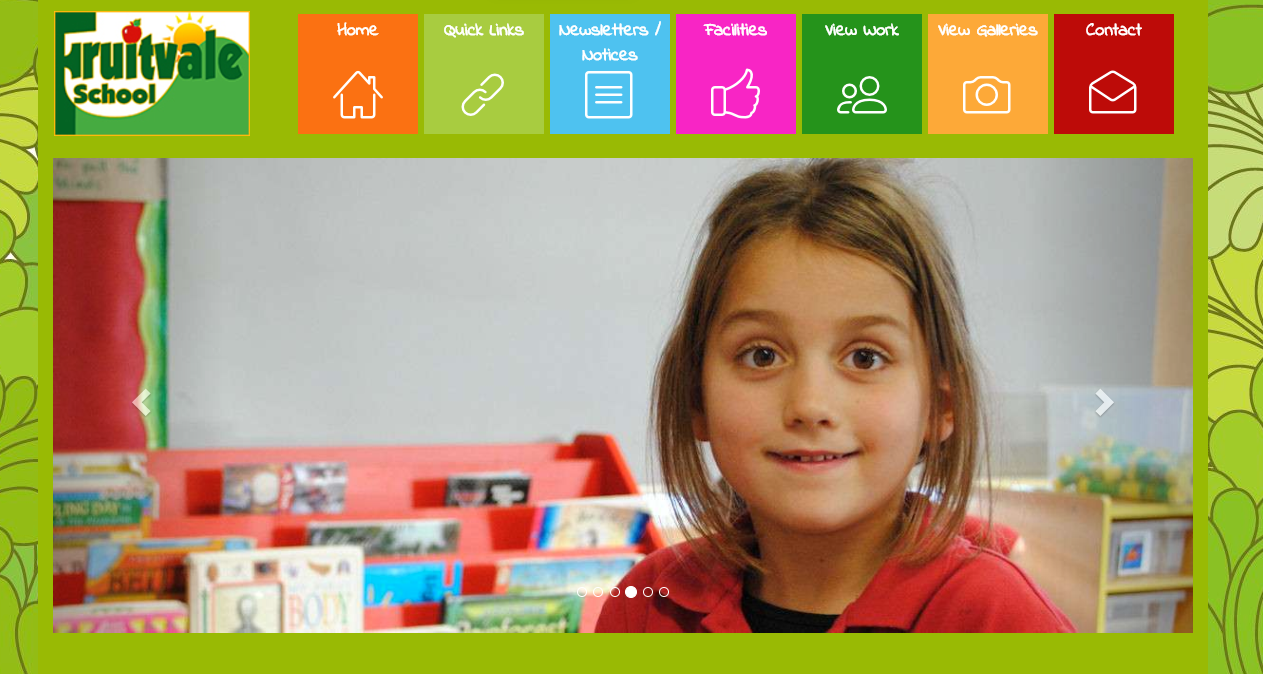 Fruitvale Primary School Website now Live image