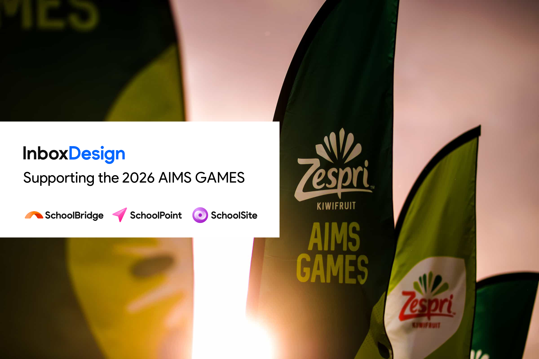 We're proud to be supporting the 2026 Aims Games